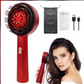 Oil Applicator Scalp Massager Brush Red Light Therapy