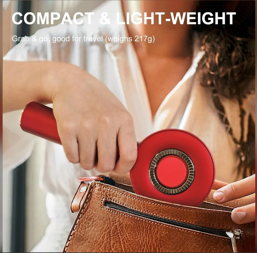 Oil Applicator Scalp Massager Brush Red Light Therapy