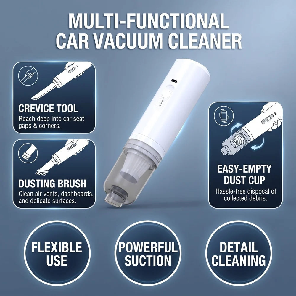 Mini Desktop Vacuum Cleaner